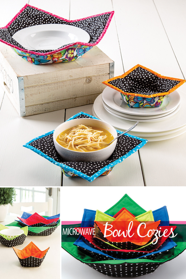 Learn how to make bowl cozies of all different sizes in this easy to follow video class. 