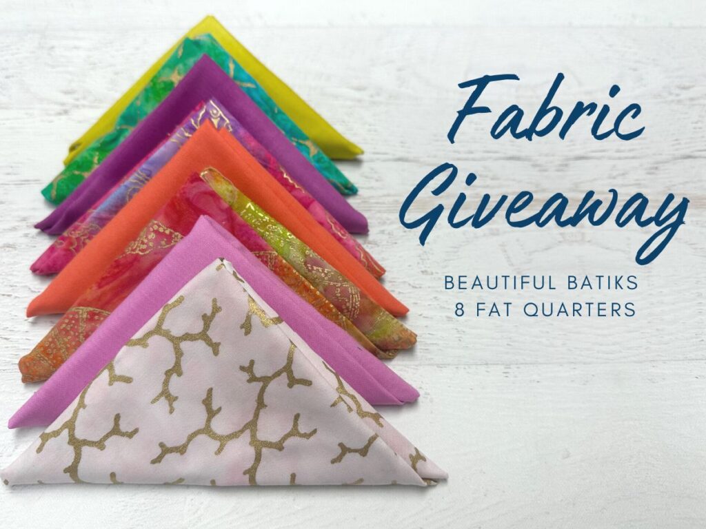 Beautiful Batiks Fat Quarter Bundle Giveaway