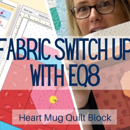 Watch just how easy it is to switch out fabrics and colors in your quilt blocks with EQ8.