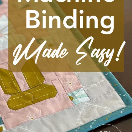 Let me show you how to machine bind your quilts like a rock star with the Edge Joining Foot.