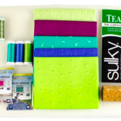 Stackable Basket Class Kit for the free webinar with Ellen March from Sulky and Heather Valentine from The Sewing Loft