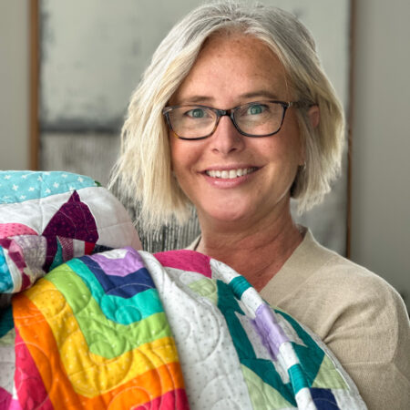 Learn how to quilt with Heather Valentine from The Sewing Loft