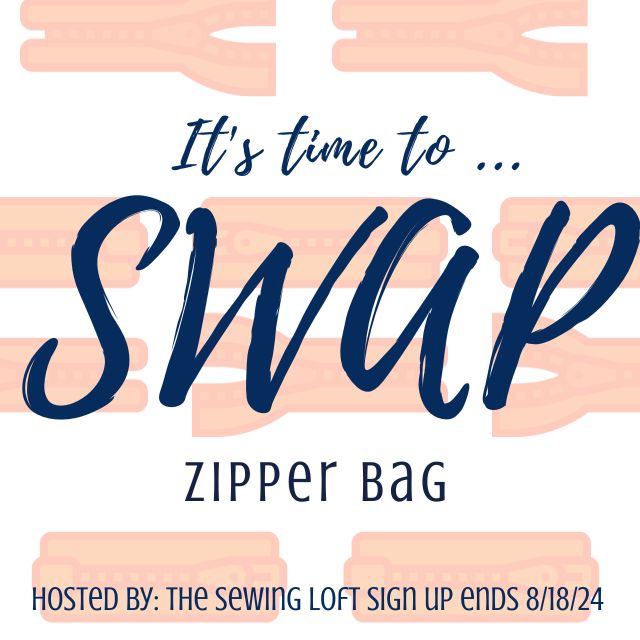 Join our 2024 Zipper Bag SWAP to exchange handmade gifts and meet new sewing friends! Sign up by August 18th to create and share unique, scrappy zipper bags. Fun, friendly, and open to all skill levels!