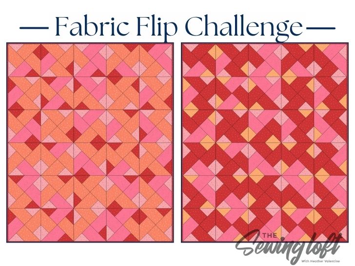 Shades of Gray fabric flip! Jon the challenge and see what amazing things we can create. 