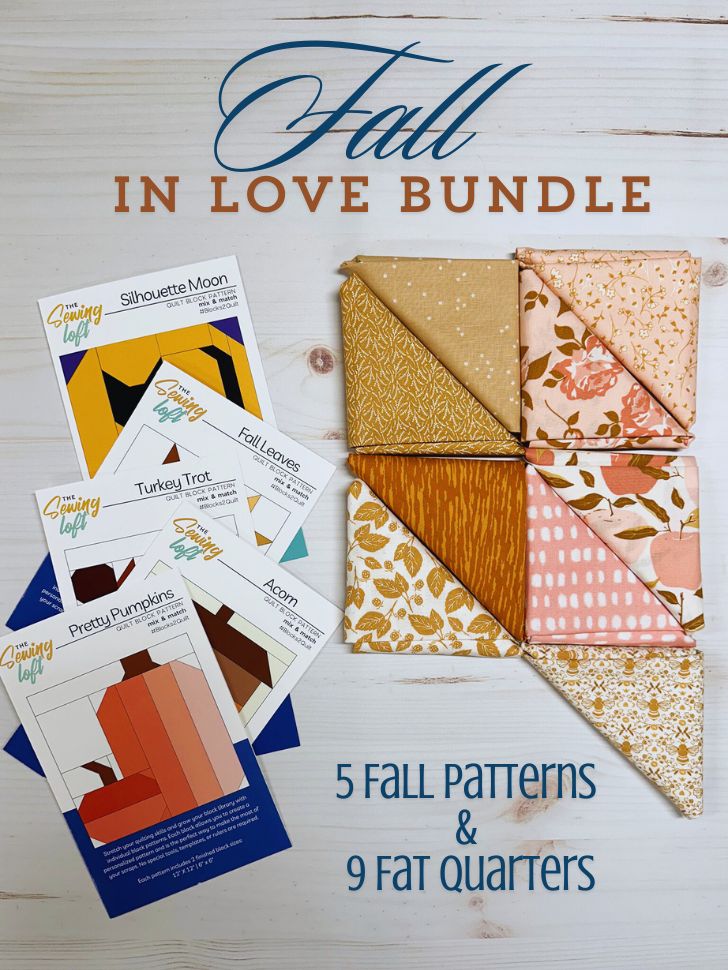 Celebrate the season with the Fall In Love giveaway from The Sewing Loft