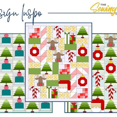 Get ready to make the perfect holiday quilt with these design options from The Sewing Loft!