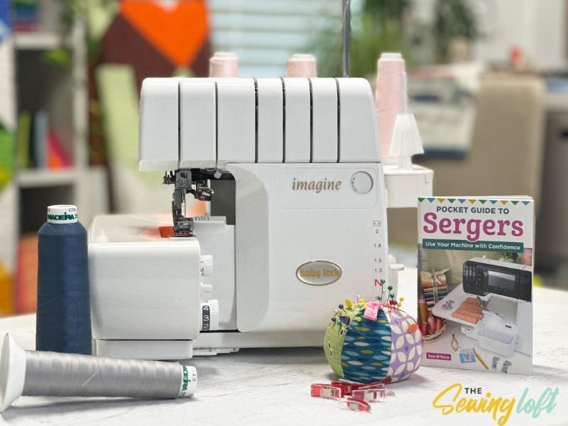 Serger book review and Sewing Machine