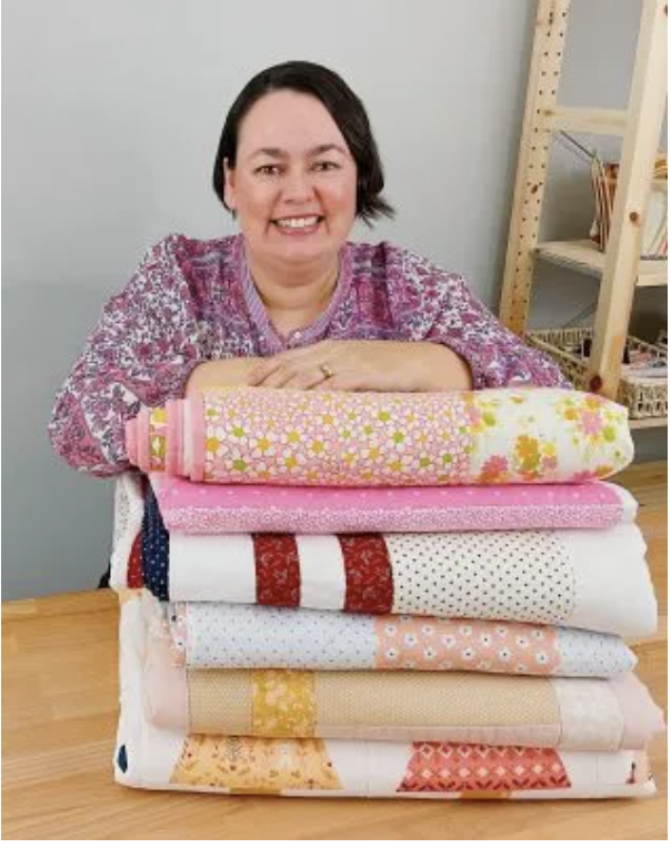 Quilt Donation quilts with Stacey Lee