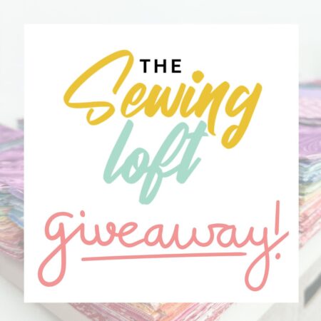 The Sewing Loft offers monthly giveaways! Be sure to enter and sign up to never miss a new event.