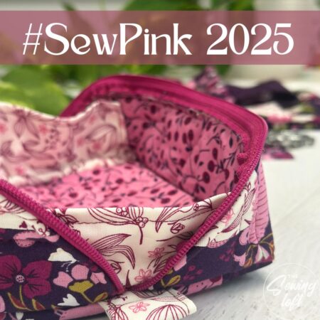 Transforming a block into the Drop Zone Pouch for the SewPink 2025 Initiative to help raise cancer awareness.