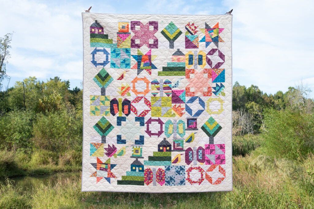 Turn your scraps into something magical with this sampler pattern from The Sewing Loft.