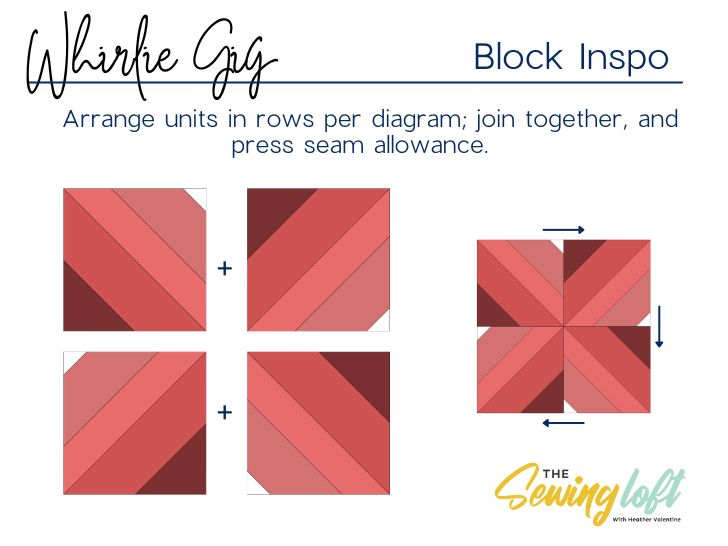 Create stunning string pieced blocks with a quarter turn. Download the free template and start stitching your next quilt today.